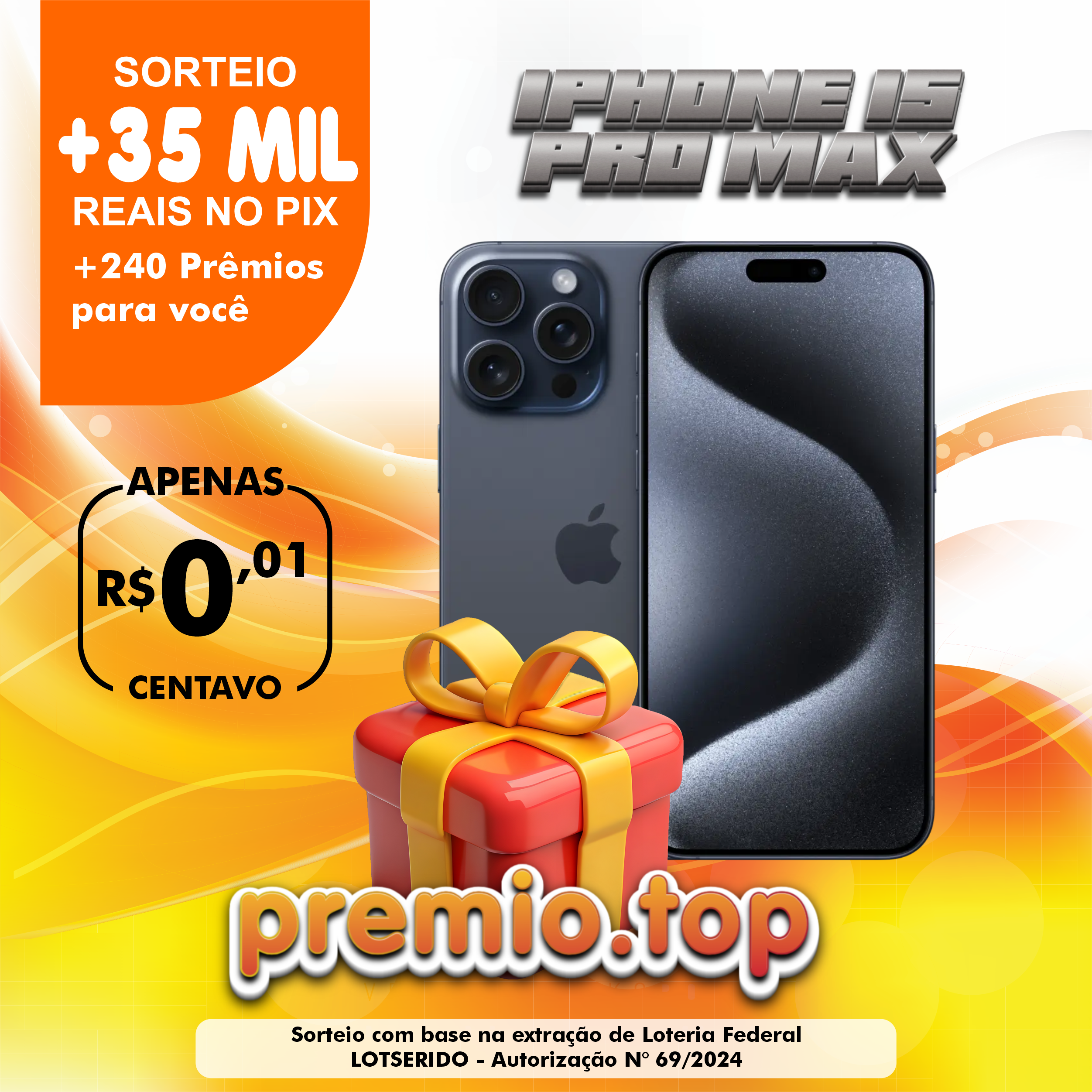 Iphone Prêmio Top